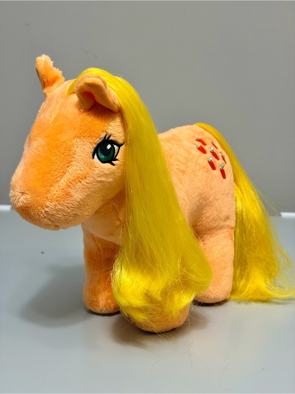 My Little Pony Retro (2023) G1 Reproduction of Applejack 9” Pony Plush Toy/NWOT
